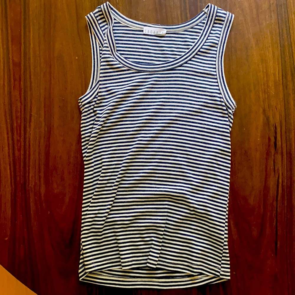 Lacausa Stripped Tank Top